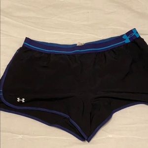UA black shorts